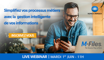 Simplifiez vos processus métiers avec la gestion intelligente de vos informations