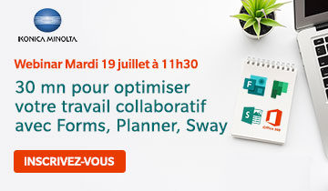 30 mn pour optimiser votre travail collaboratif avec Forms, Planner, Sway